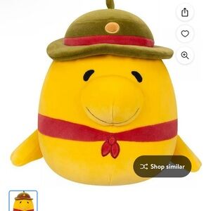 Squishmallow Woodstock snoopy 8 inch. New